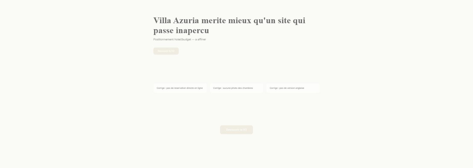 Apres -- Villa Azuria